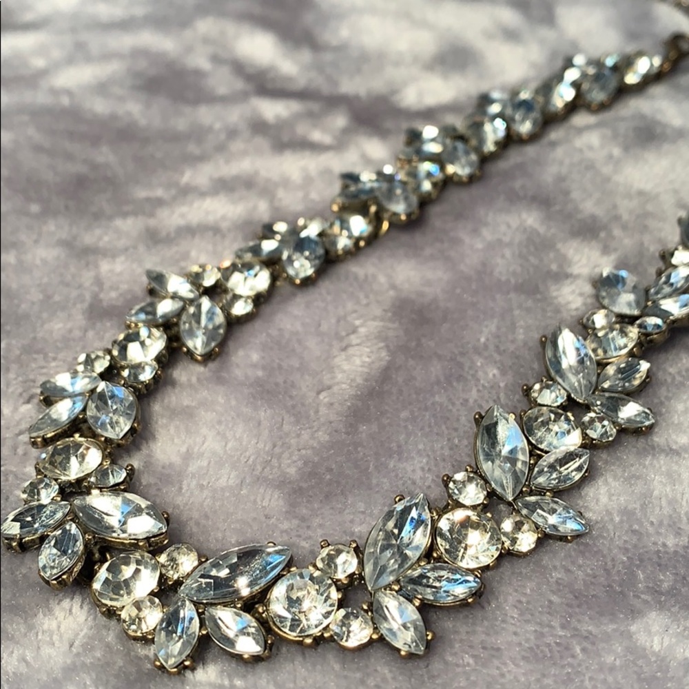 Crystal Statement Necklace - image 7